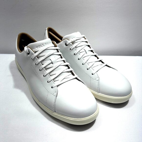 Sole Leather Tennis Sneakers Cole Haan Grand Crosscourt II